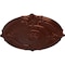 Ekena Millwork Attica Ceiling Medallion (Fits Canopies up to 3 3/4"), 39 1/2"OD x 2 1/2"P, Antique Copper CM39ATACS - alternate 2